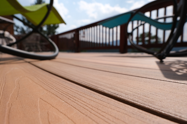 wooden deck